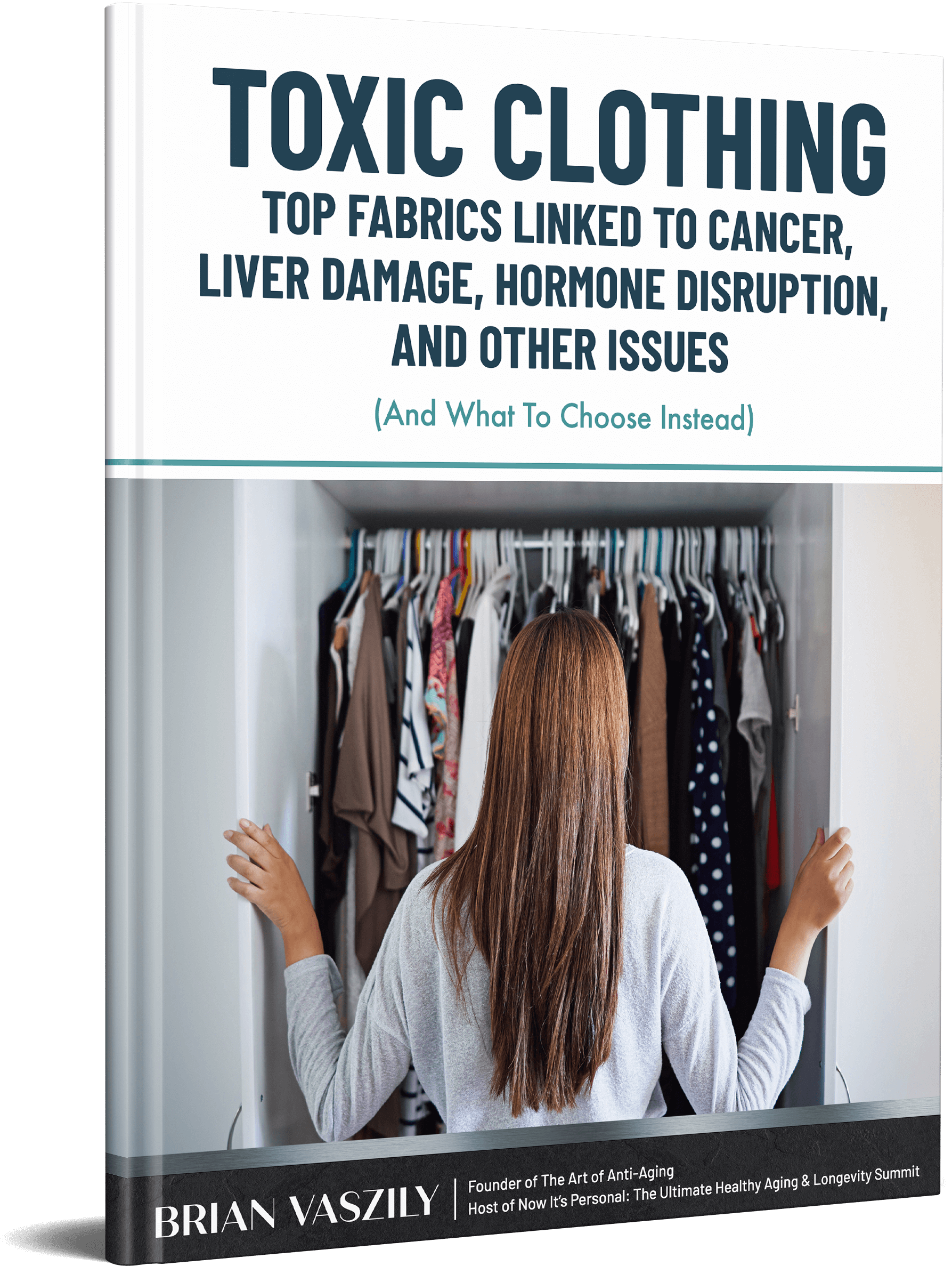Photo of toxic clothing report cover