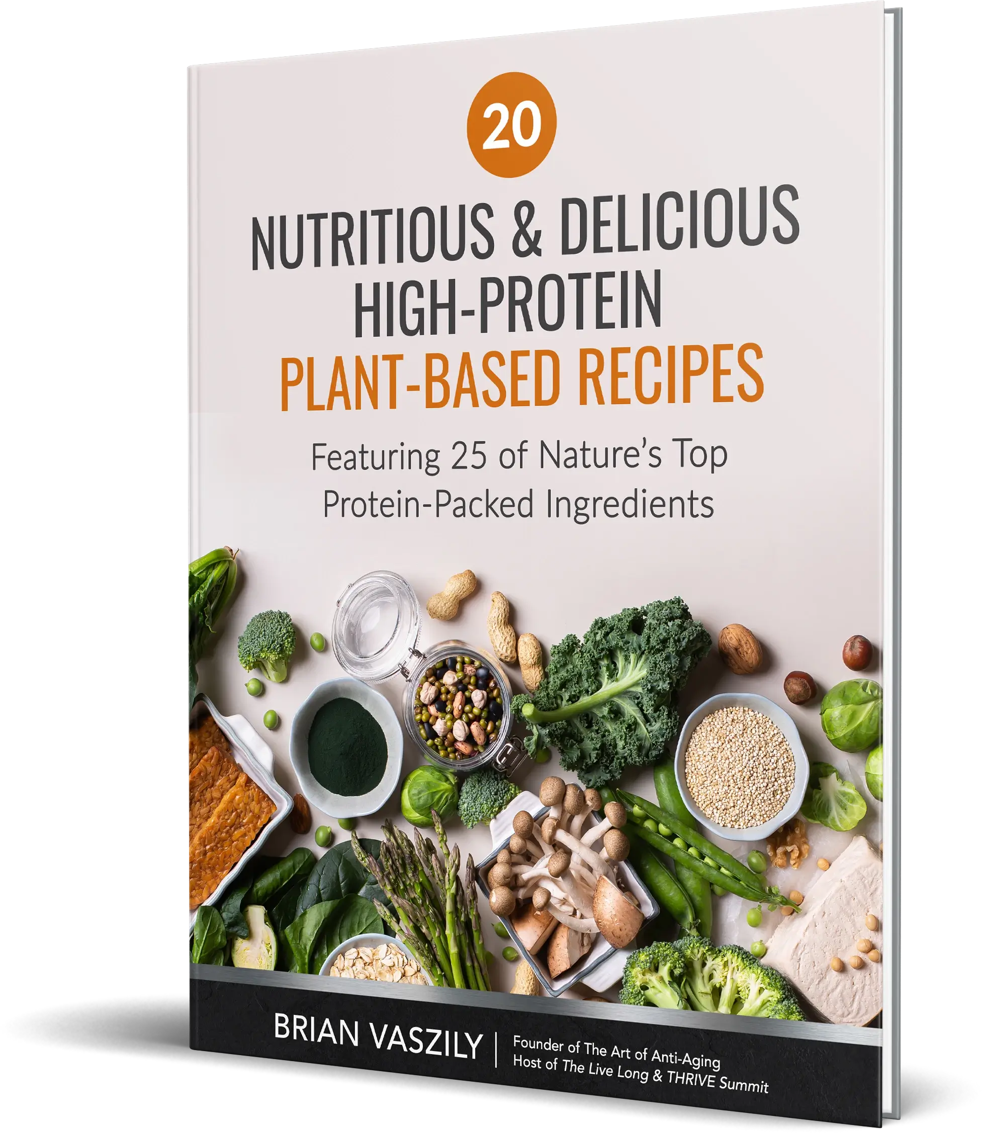 Cover of Nutritious & Delicious High-Protein Plant-Based Recipes Report