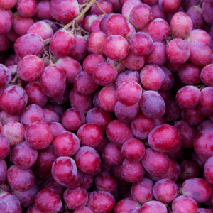 red grapes