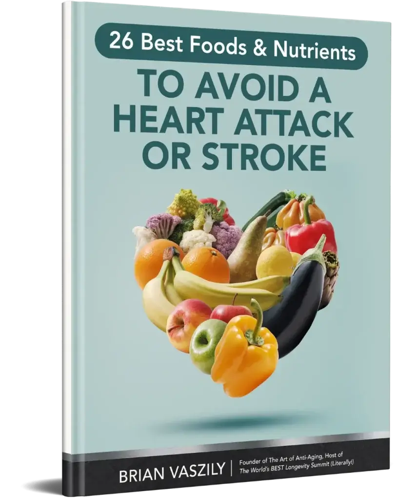 26 Best Foods & Nutrients To Avoid A Heart Attack Or Stroke report cover