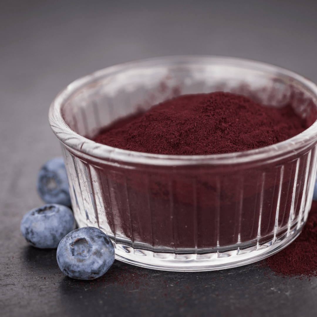 Blueberry powder