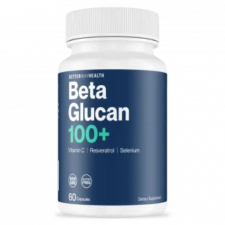 photo of bottle of beta glucan